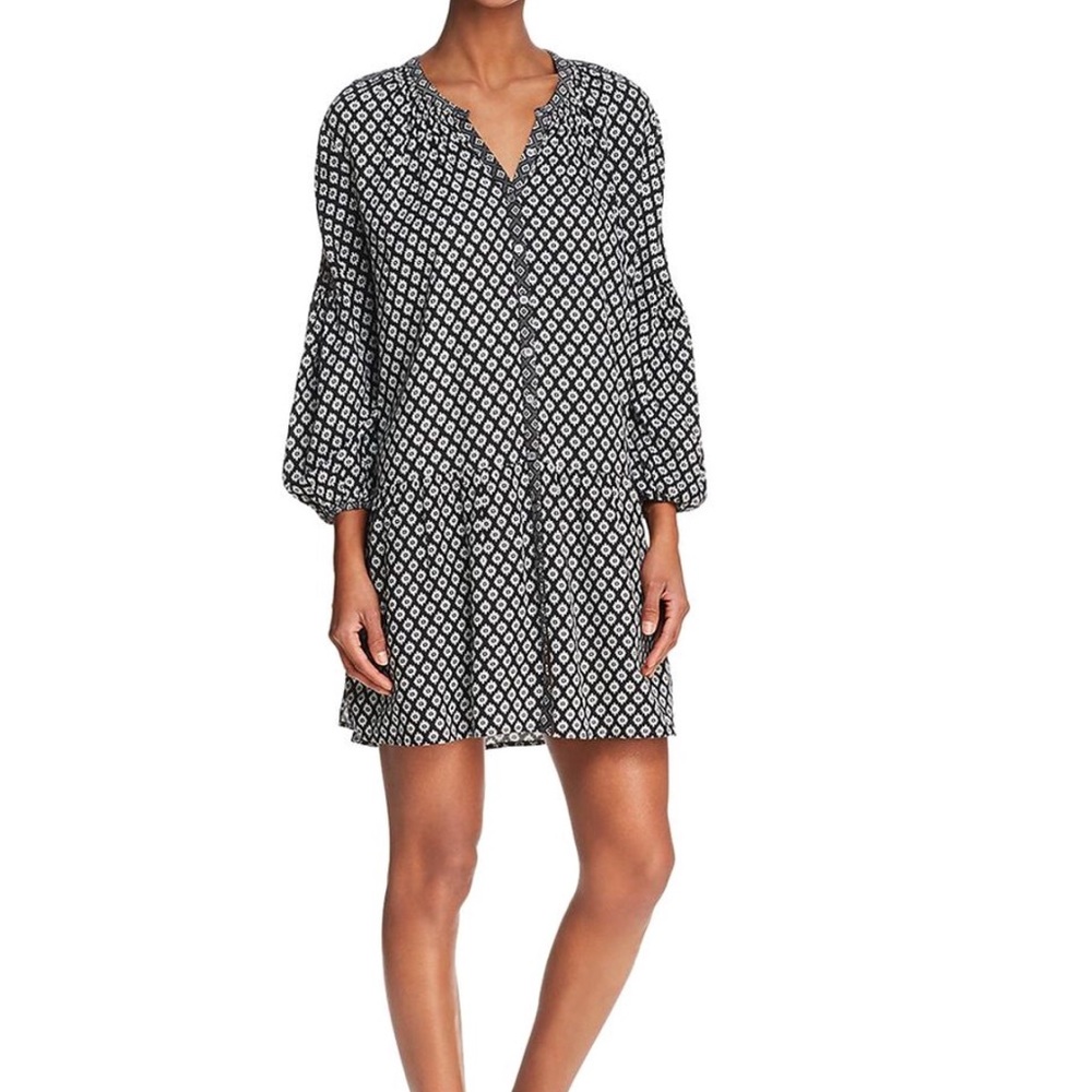 🍭Joie Womens Hagi Sleeve Mini Shirtdress💖